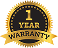 1 Year Warranty